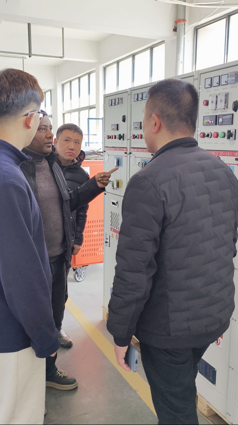 EEU तज्ञांनी 20 सेट सबस्टेशन प्रोग्रामसाठी केक्सुनला भेट दिली